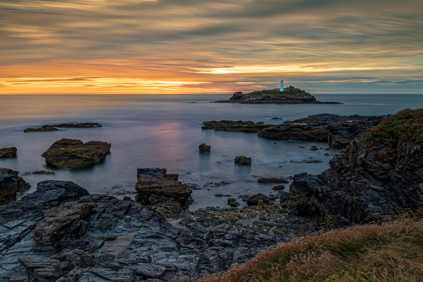 Tirage d'Art Photo Godrevy Point, England