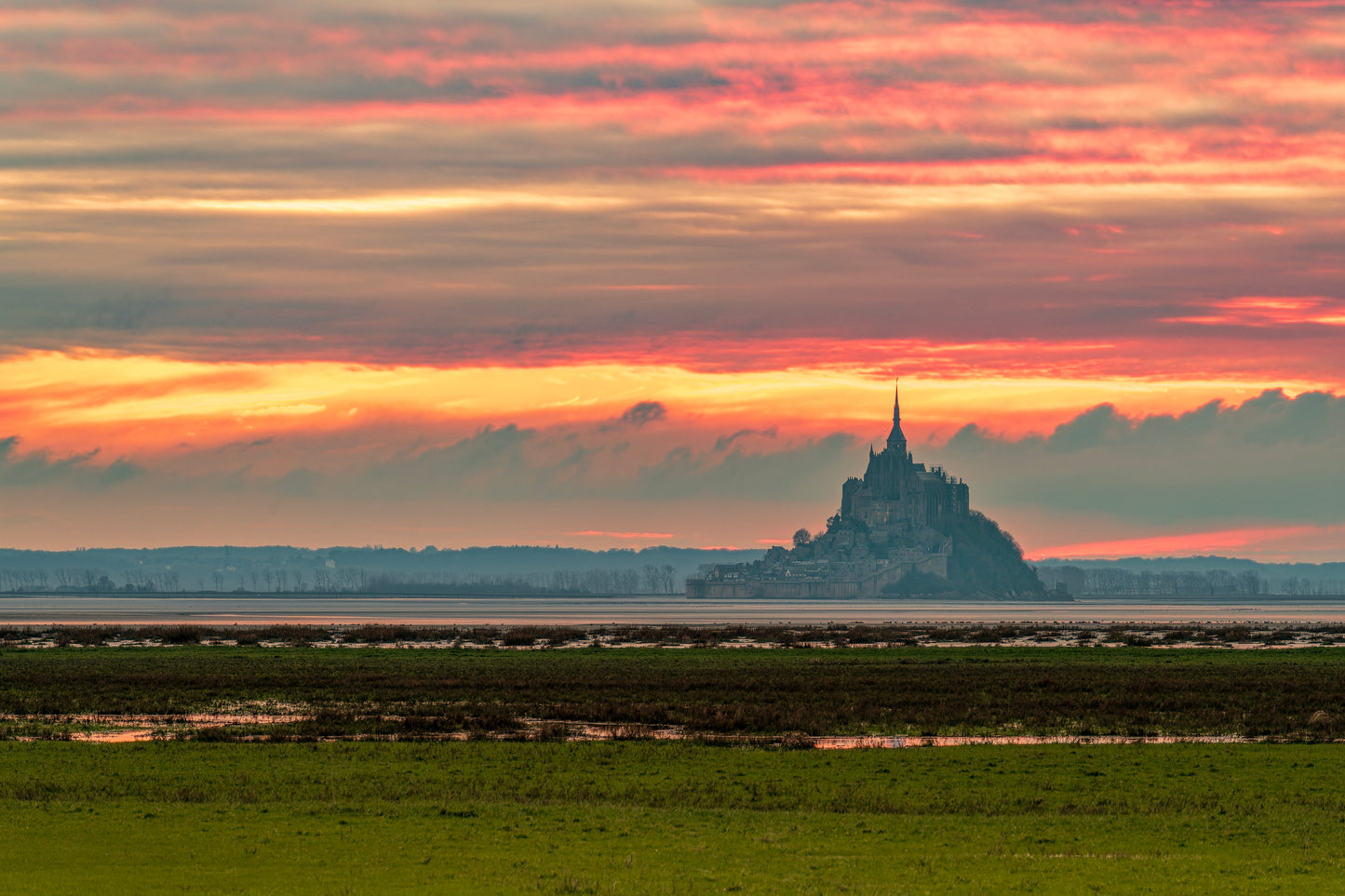 Tirage d'Art Photo Le Mont Saint-Michel, France