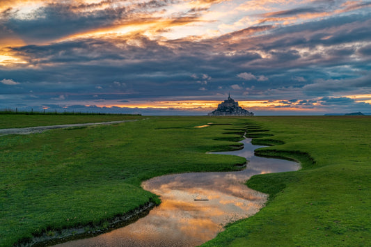 Tirage d'Art Photo Le Mont Saint-Michel, France